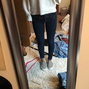 Dark washed American eagle jeans